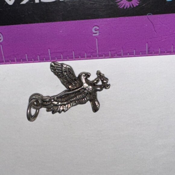 Sterling Silver Eagle Pendant - Picture 16 of 16